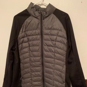 Grey and Black 32 Degrees Puffer